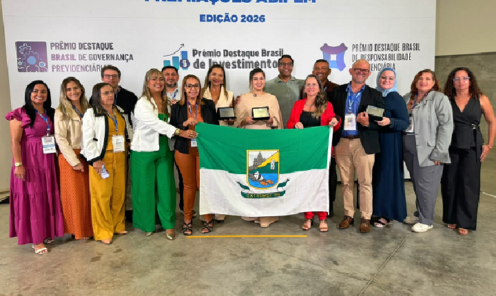 ExtremozPrev recebe três premiações nacionais e reforça excelência na gestão previdenciária