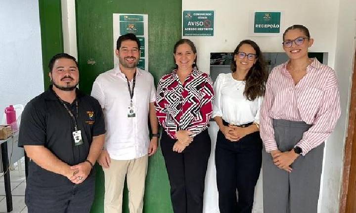 Ministério Público do RN realiza visita de cortesia institucional à secretaria de Meio Ambiente de Extremoz