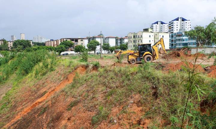 Prefeitura realiza melhorias na lagoa de captação Araguaia 2