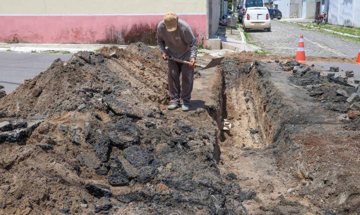 Prefeitura segue avançando com recuperação do sistema de drenagem do município