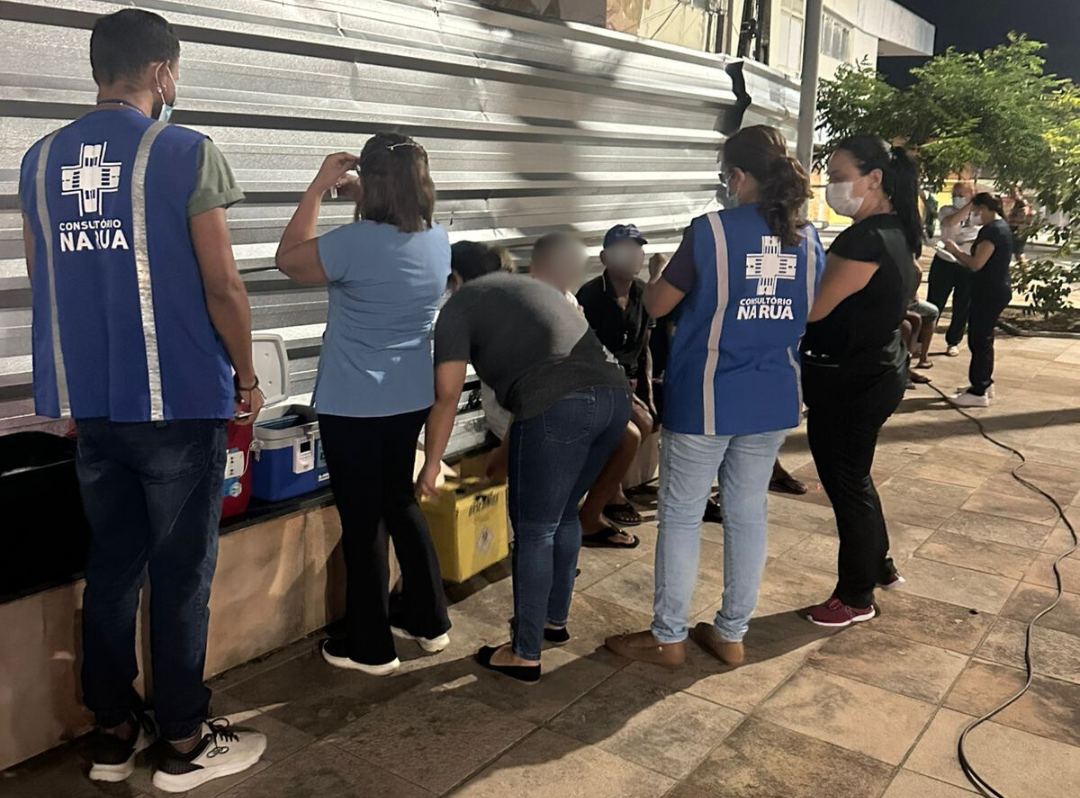 Prefeitura do Natal leva vacinação a população em situação de rua