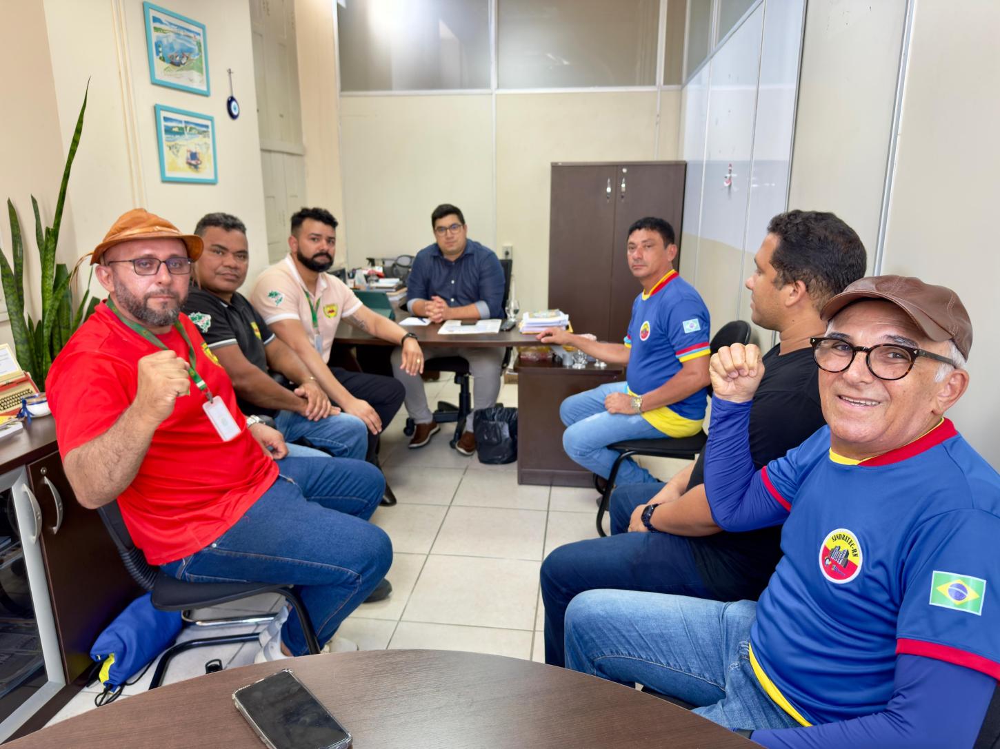 Secretaria Municipal de Governo se reúne com sindicatos para tratar de demandas