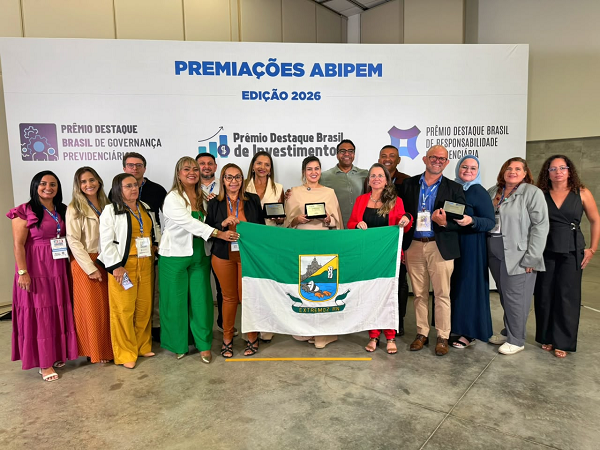 ExtremozPrev recebe três premiações nacionais e reforça excelência na gestão previdenciária