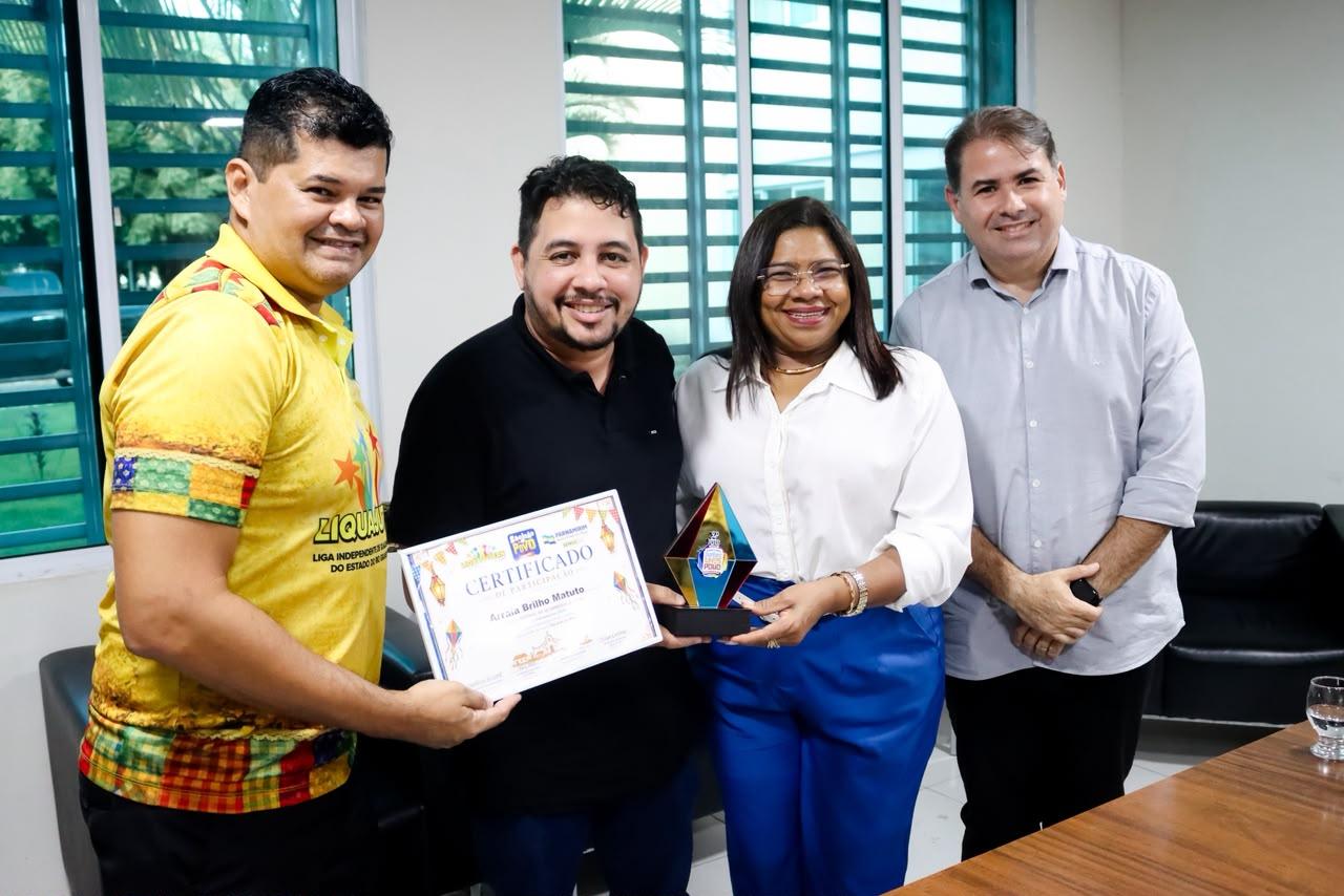 Prefeitura de Parnamirim premia campeãs do Festival de Quadrilhas Juninas 2026