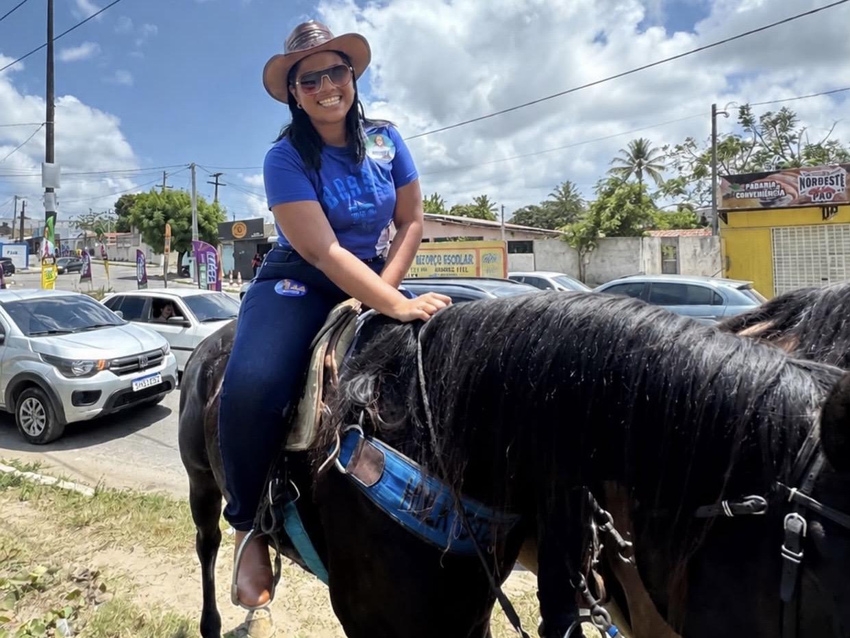 Vereadora Rafaela de Nilda participa da Cavalgada da Independência e celebra o 7 de Setembro perto do povo
